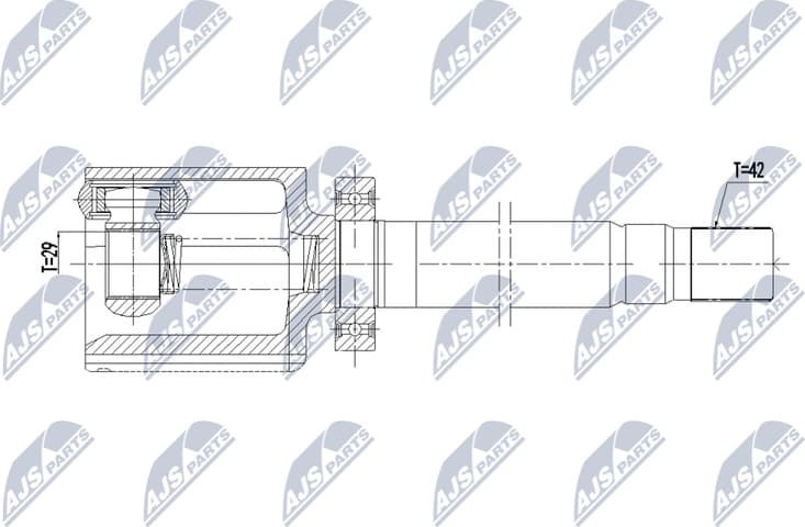 Joint Kit, drive shaft NPW-ME-173