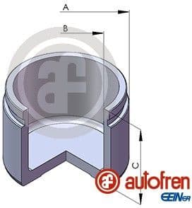 Piston, brake caliper D025813