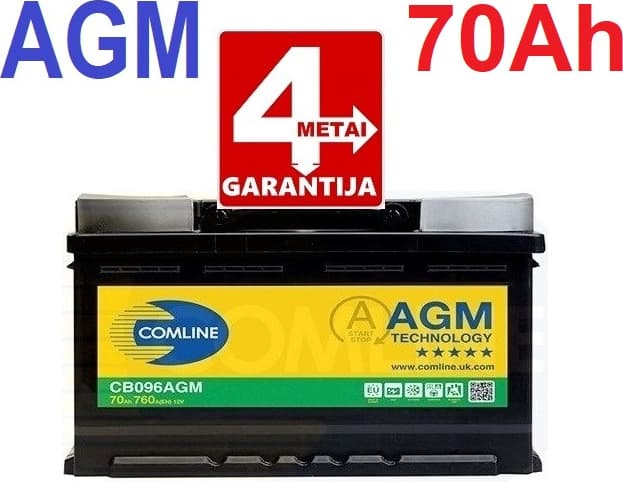 Akumuliatorius COMLINE