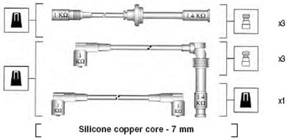 Ignition Cable Kit 941045390524
