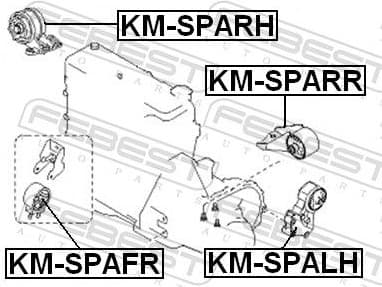 Mounting, engine KM-SPALH - image 2