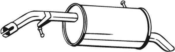Rear Muffler 190-473