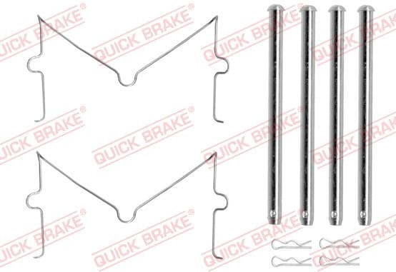 Accessory Kit, disc brake pad 1090180