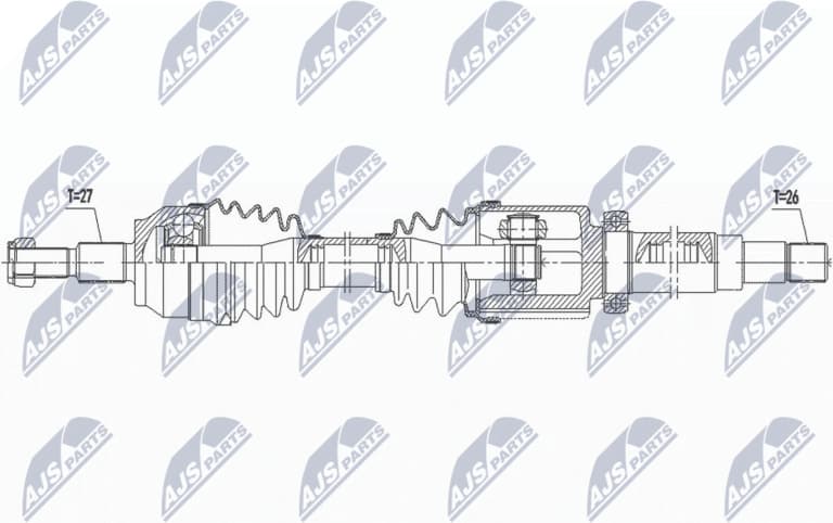 Drive Shaft NPW-FR-145