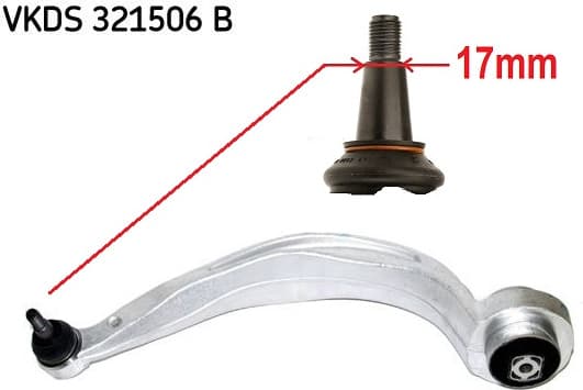 Arm front suspension VKDS 321506 B