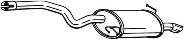 Rear Muffler 105-229