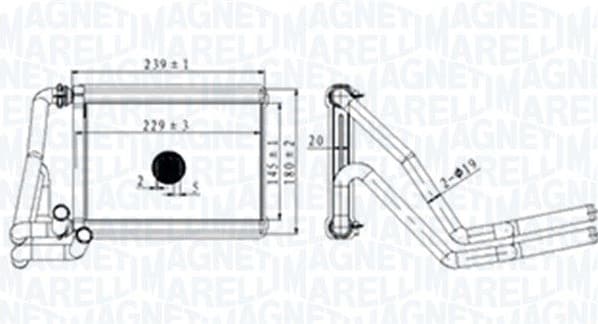 Heat Exchanger, interior heating 350218488000