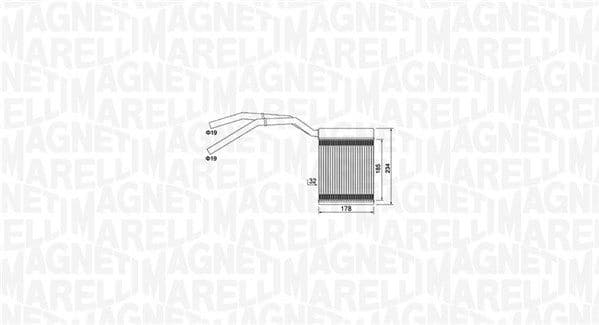 Heat Exchanger, interior heating 350218425000 - image 3