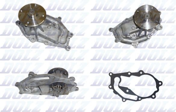 Water Pump, engine cooling R240