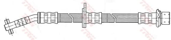 Brake hose front TO21.783 - image 2