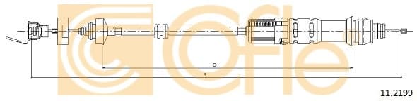 Cable Pull, clutch control 11.2199