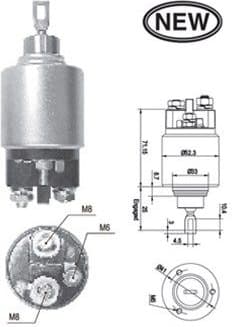 Solenoid Switch, starter 940113050543