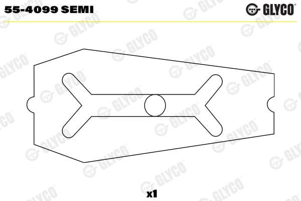 Small End Bushes, connecting rod 55-4099 SEMI