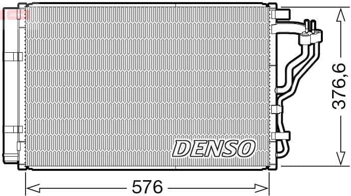 Condenser, air conditioning DCN43008