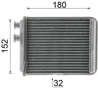 Heat Exchanger, interior heating BEHR *** PREMIUM LINE *** AH 299 000P - image 10
