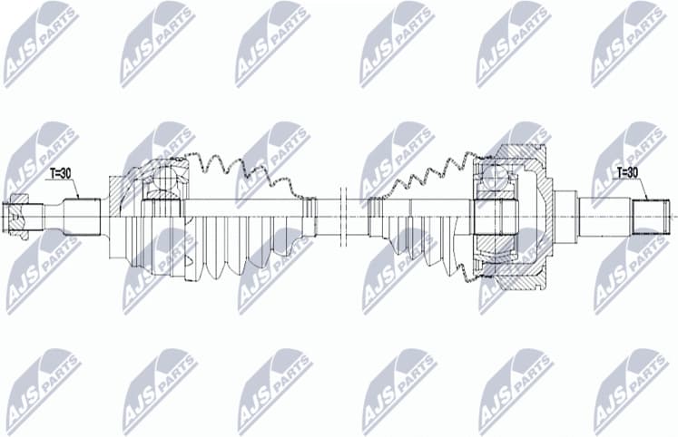 Drive Shaft NPW-ME-174