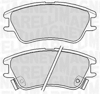 Brake Pad Set, disc brake 363916060655