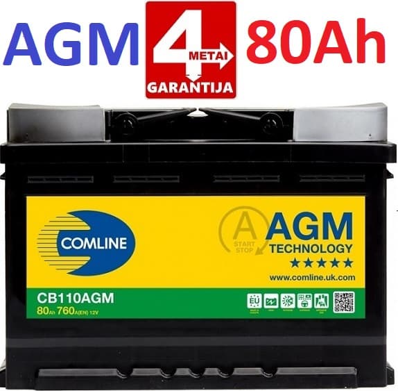 Akumuliatorius COMLINE - image 2