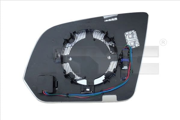 Mirror Glass, exterior mirror 321-0179-1