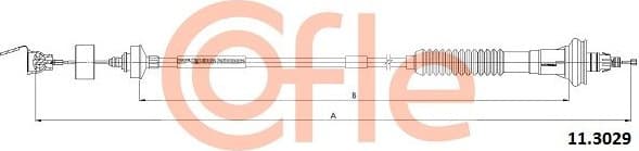 Cable Pull, clutch control 92.11.3029