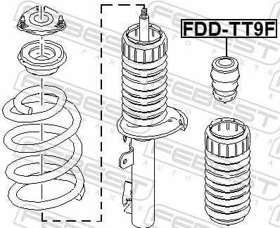 Rubber Buffer, suspension FDD-TT9F - image 2