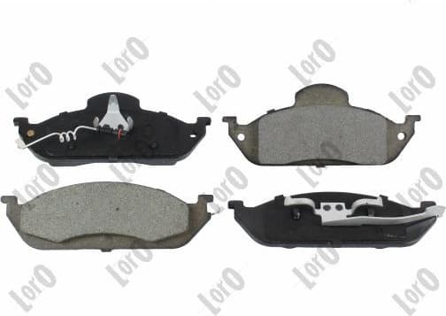 Brake Pad Set, disc brake LORO 231-01-099