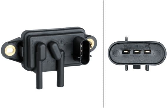 Sensor, exhaust pressure 6PP 009 409-411