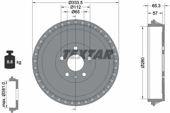 Brake Drum 94049000