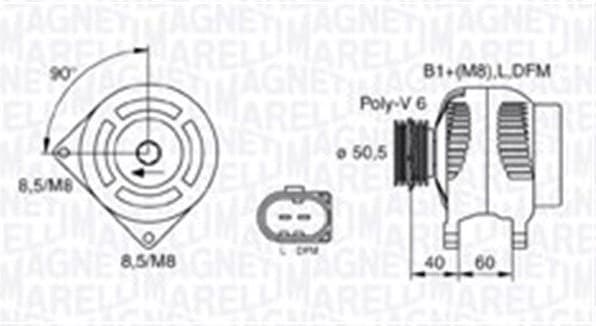 Alternator 063731542010