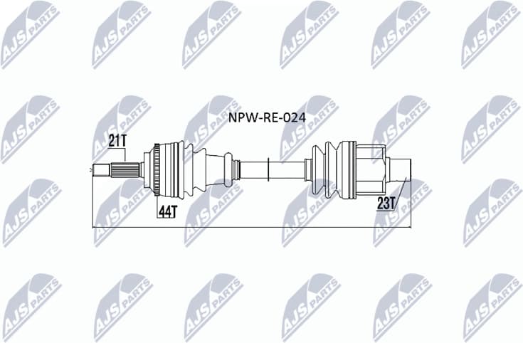 Drive Shaft NPW-RE-024