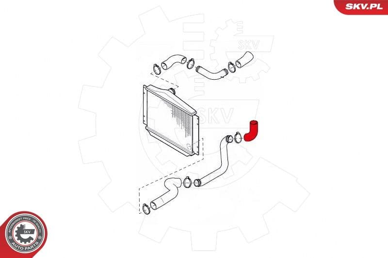 Charge Air Hose 43SKV129 - image 4