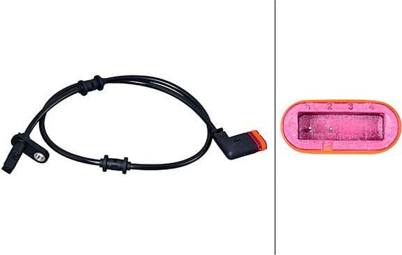 Sensor, wheel speed 6PU 358 218-091