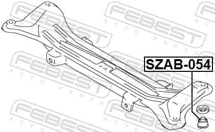 Bushing, axle beam SZAB-054 - image 2