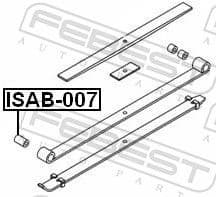 Bushing, leaf spring ISAB-007 - image 2