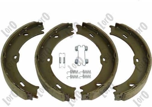 Brake Shoe Set, parking brake LORO 231-05-009