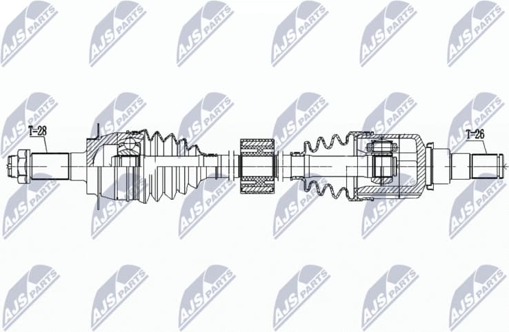 Drive Shaft NPW-SU-060