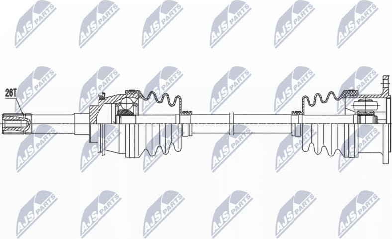 Drive Shaft NPW-SU-056