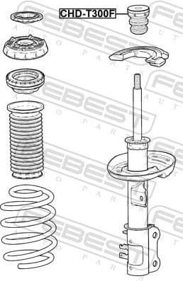 Rubber Buffer, suspension CHD-T300F - image 2