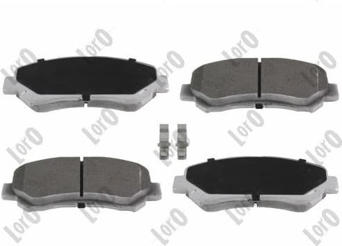 Brake Pad Set, disc brake LORO 231-01-057
