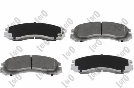 Brake Pad Set, disc brake LORO 231-01-065