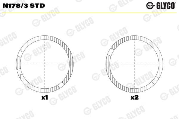 Camshaft Bearing N178/3 STD
