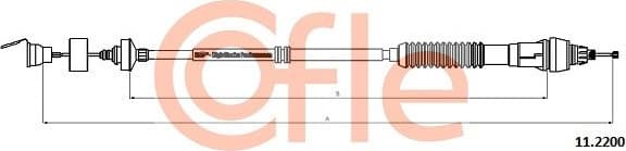 Cable Pull, clutch control 92.11.2200