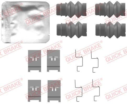Accessory Kit, disc brake pad 1090135