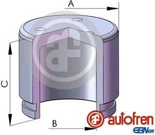 Piston, brake caliper D025800