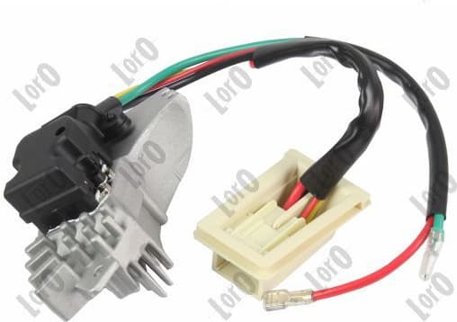 Resistor, interior blower LORO 133-054-010