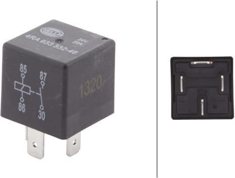 Relay, main current 4RA 933 332-461