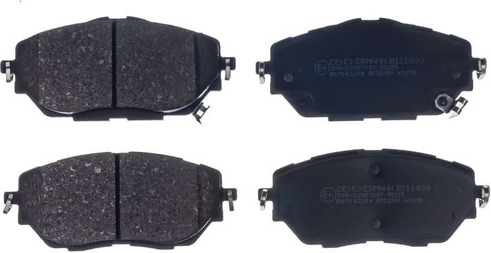 Brake Pad Set, disc brake B111499