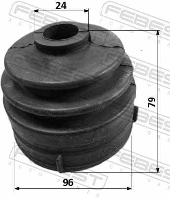 Bellow, drive shaft 1617-G463 - image 2