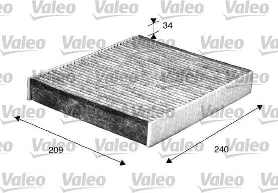 Filter, cabin air VALEO PROTECT 698883 - image 2