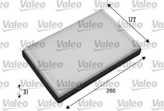 Filter, cabin air VALEO ESSENTIAL 698770 - image 2